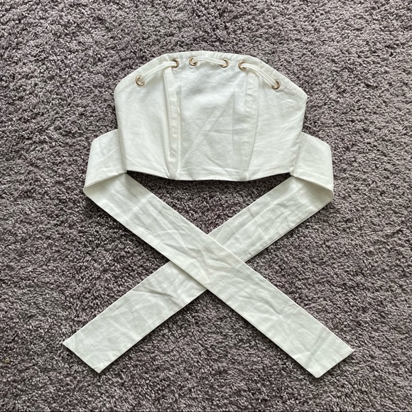 Sabo Skirt Sleeveless White Top - Picture 12 of 12